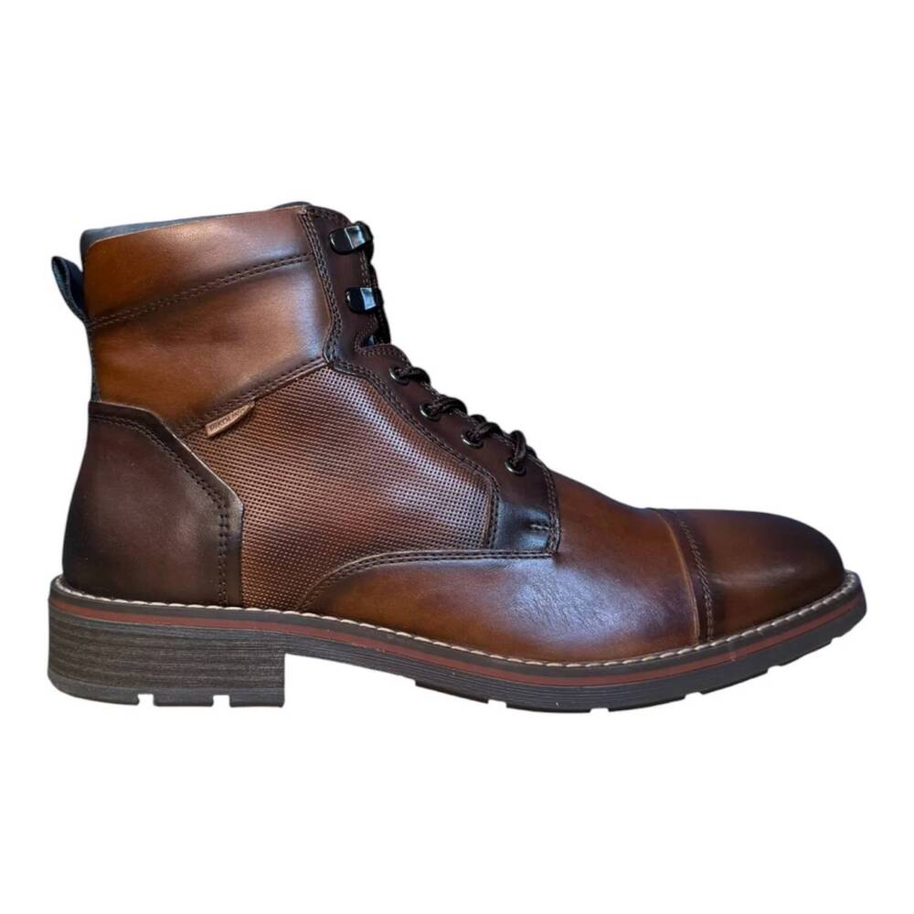 NEW PIKOLINOS men's york m2m lace-up ankle boot in cuero